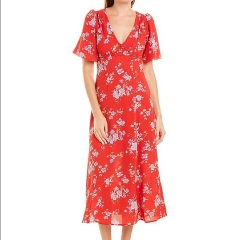 Betsy Johnson x Modcloth Floral at its Finest Midi Dress